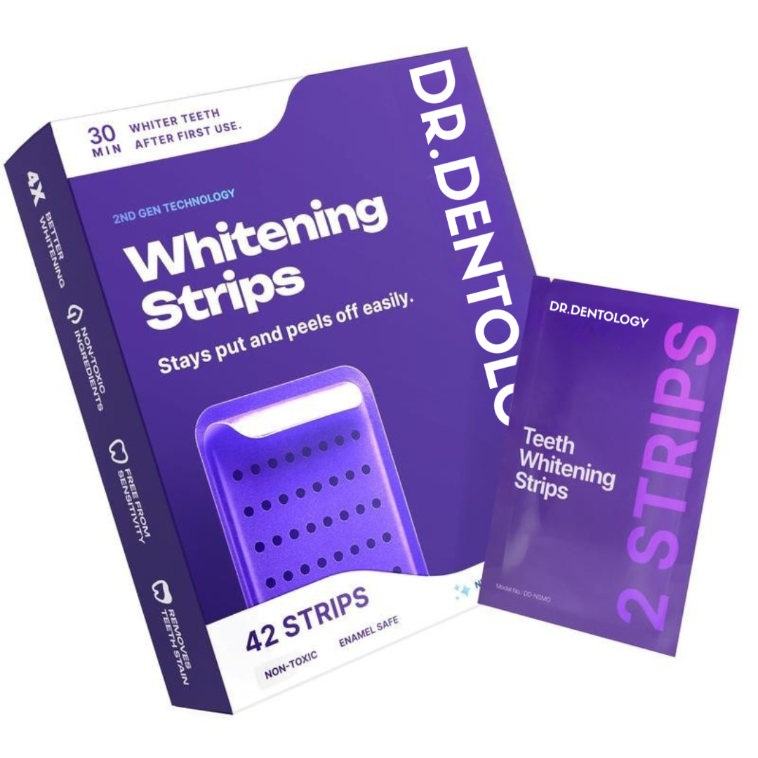 Purple Teeth Whitening Strips