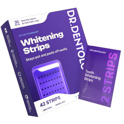 Purple Teeth Whitening Strips